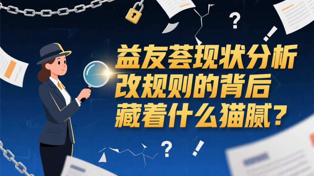 益友荟现状分析,改规则的背后藏着什么猫腻?