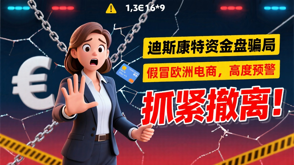 迪斯康特资金盘骗局，假冒欧洲电商，高度预警，抓紧撤离