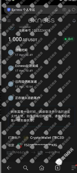 4.6万元不翼而飞？用户投诉Exness外汇平台非本人操作出金事件调查