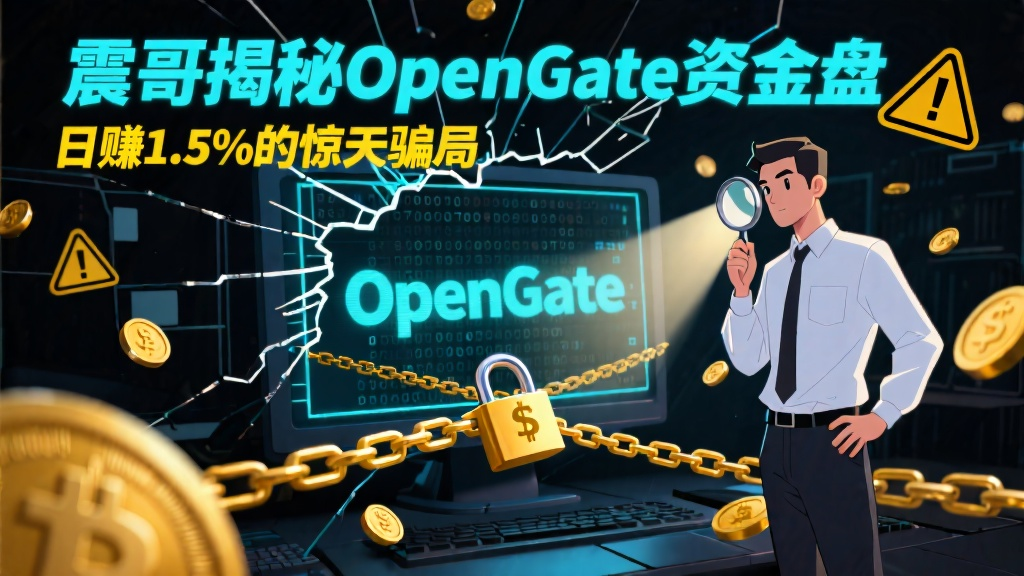 震哥揭秘OpenGate资金盘：日赚1.5%的惊天骗局