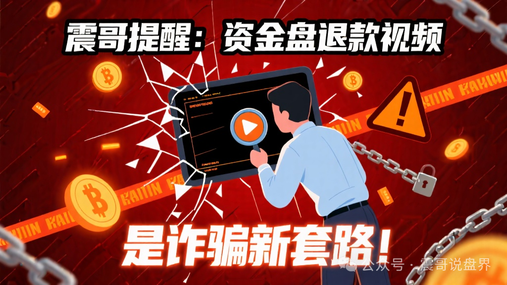 震哥提醒：资金盘退款视频是诈骗新套路！